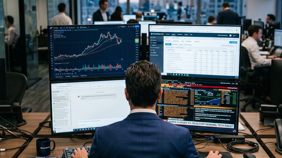 Professional trader workstation — quantitative consulting for institutional clients