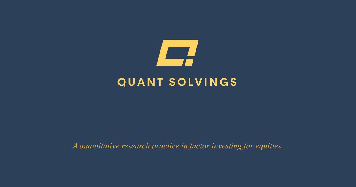 Quant Solvings — Factor Investing Research & Coaching