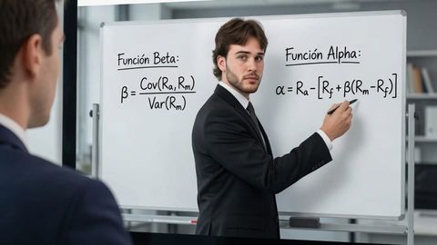 Coaching session visual — quantitative factor investing curriculum