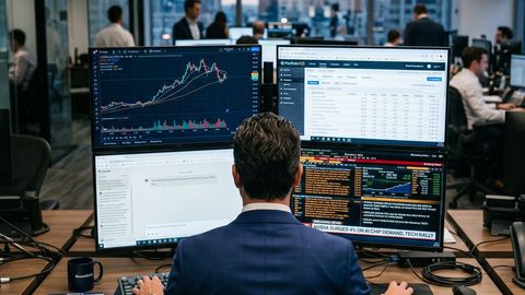 Professional trader workstation — quantitative consulting for institutional clients